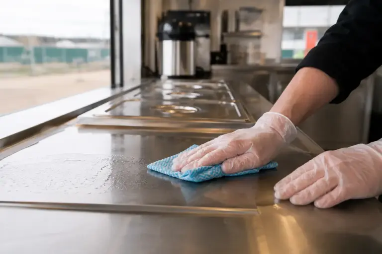 compliance hygiene counter clean